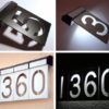 Solar LED Numbers Address