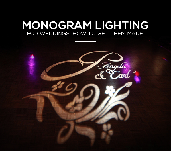 Wedding Monogram Lighting