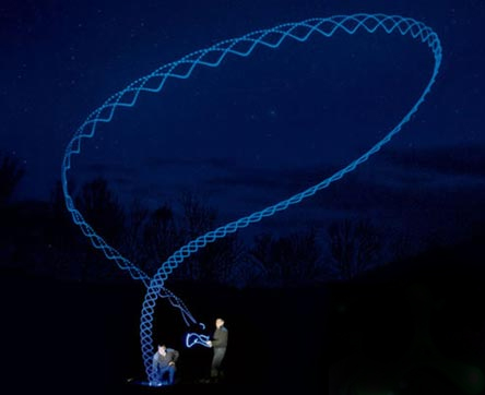 LED Boomerang