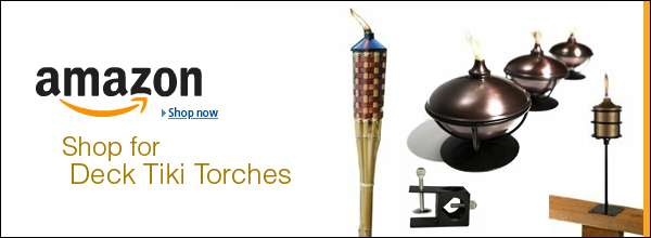 deck tiki torches