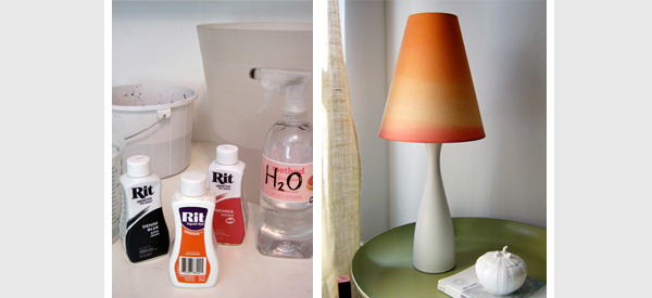 dip dye lamp