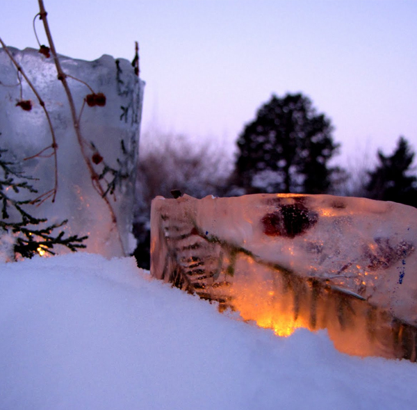 Ice Candle Lanterns