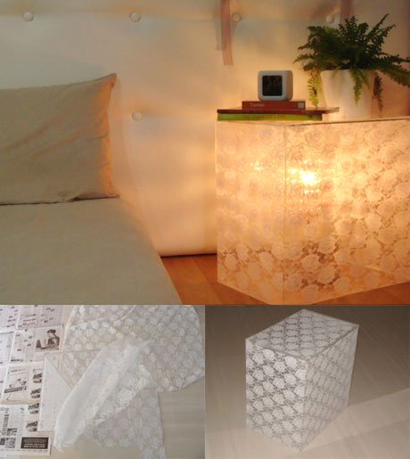 Lace Table DIY