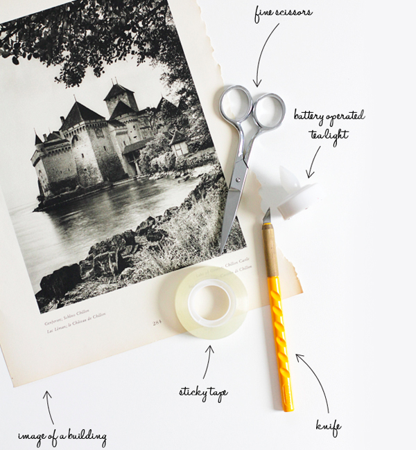 Paper Town Lights DIY