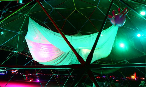 Saiko5 Dance Light at Burning Man