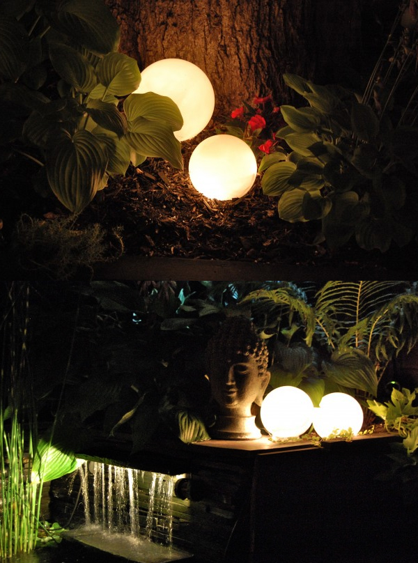 DIY Glowing Orbs Lights