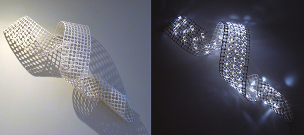 DIY recycled light