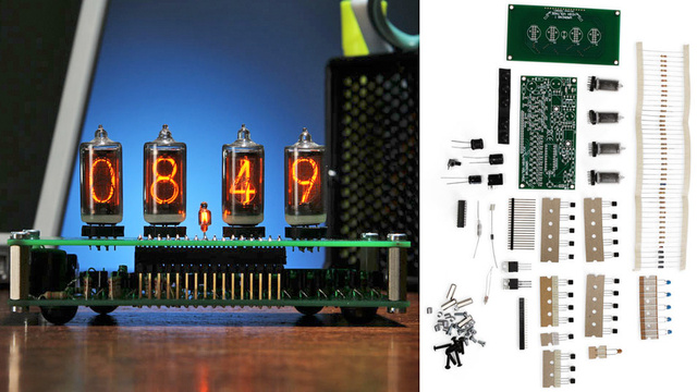 DIY Vintage Clock Nixie Tubes
