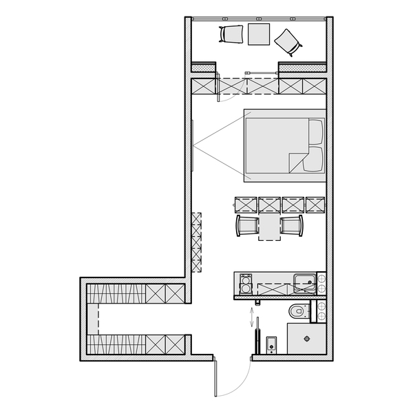 Small Apartment Interior Design 06