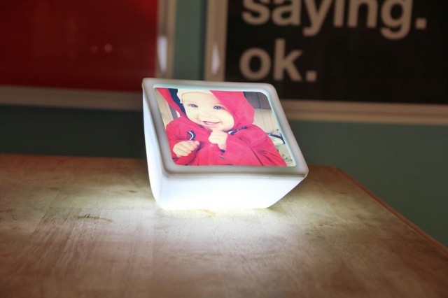 Geode LED picture frame