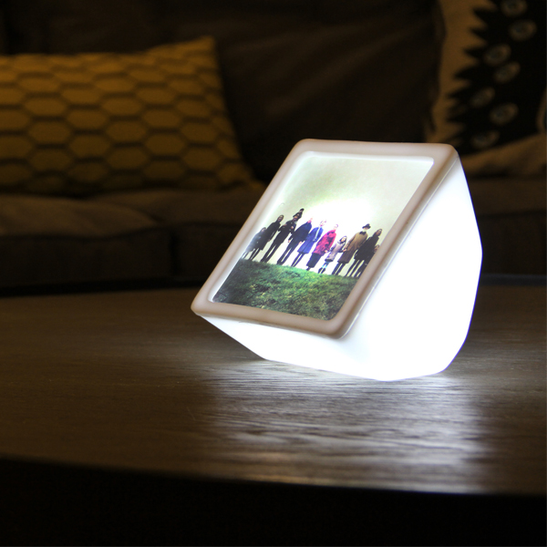 Geode LED picture frame