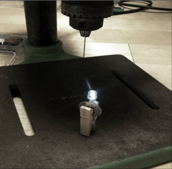 Clothes Peg LED Prototype