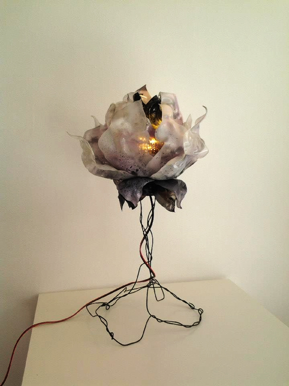 Light Sculptures Recycled Lamp