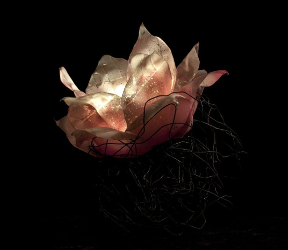 Light Sculptures Recycled Lamp