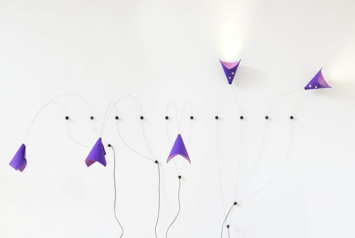 Spring LED Felt Wall Lamp