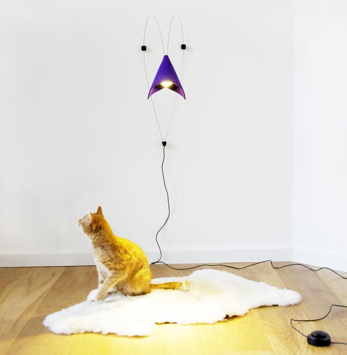 Spring LED Felt Wall Lamp