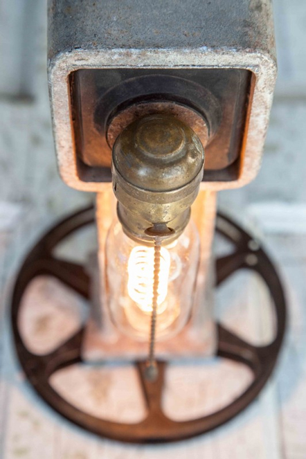 Vintage Recycled Lamp
