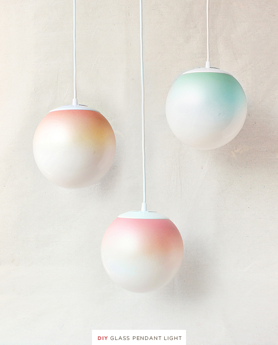 DIY Glass Paint Lights