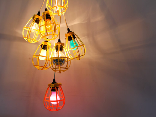 DIY Industrial Chandelier