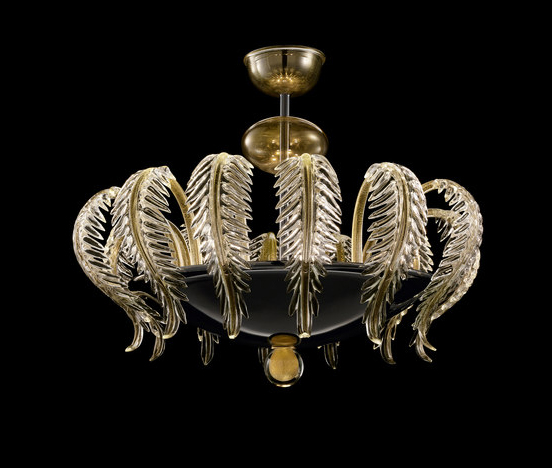 leaf pendant chandelier