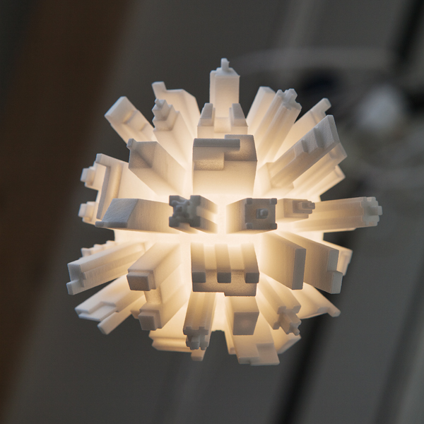 3D Printed Light Bulb 01