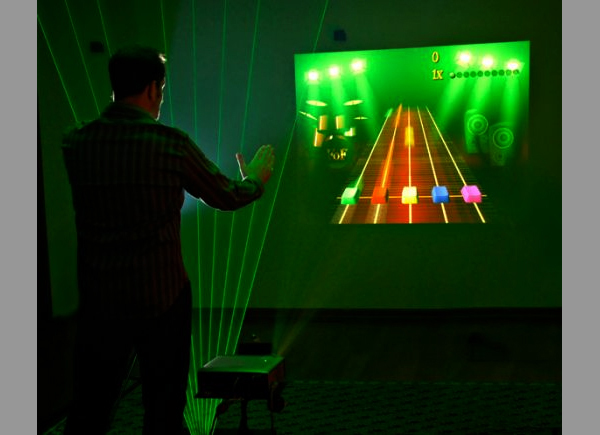 Laser Harp Music