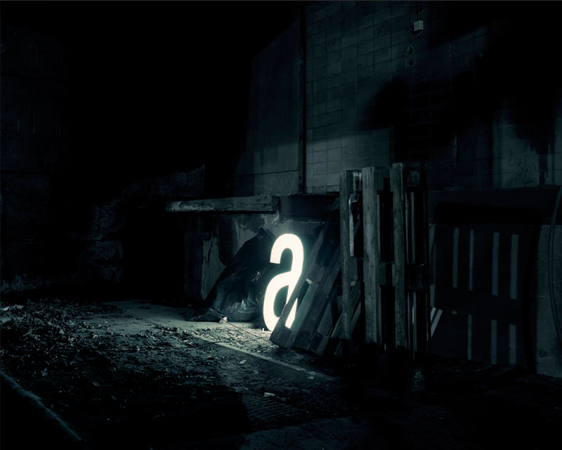 Typography Lights Lamps
